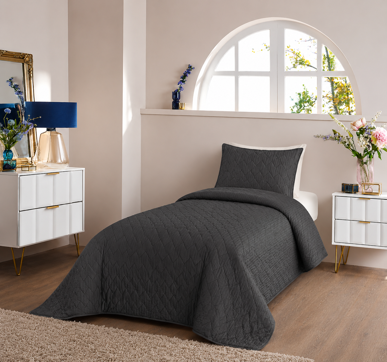 Quilt Velvet Twin