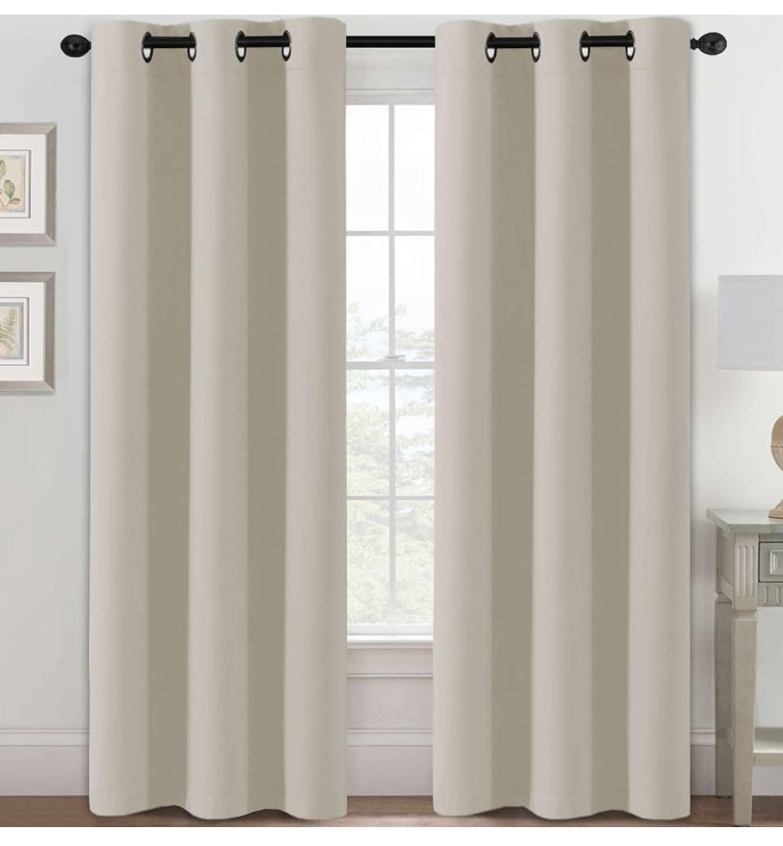 Black Out Curtain, Beige