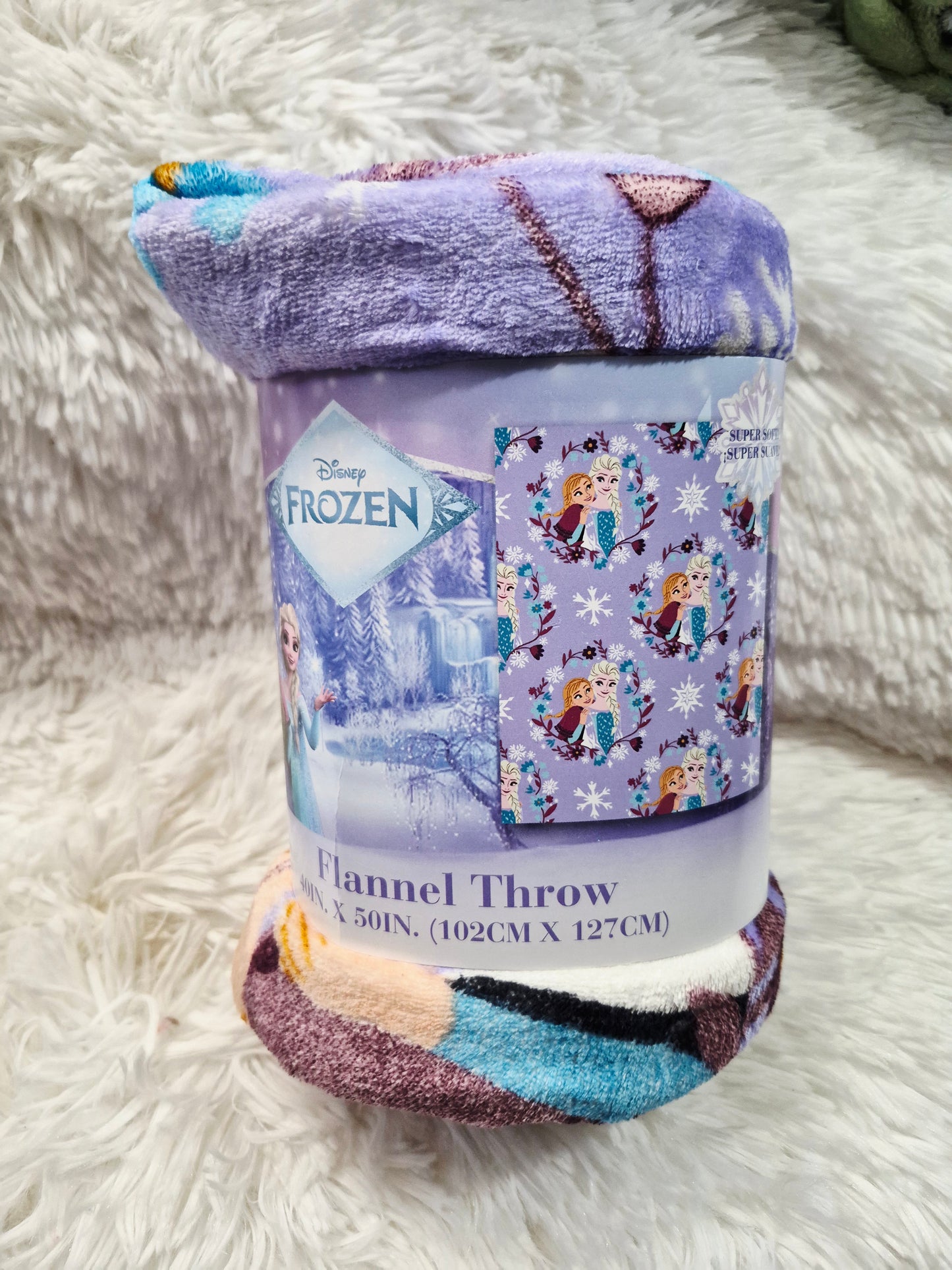 Baby Throw Frozen