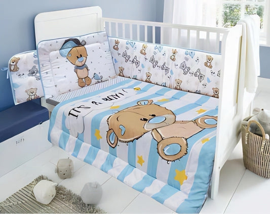 Crib Set Teddy Bear