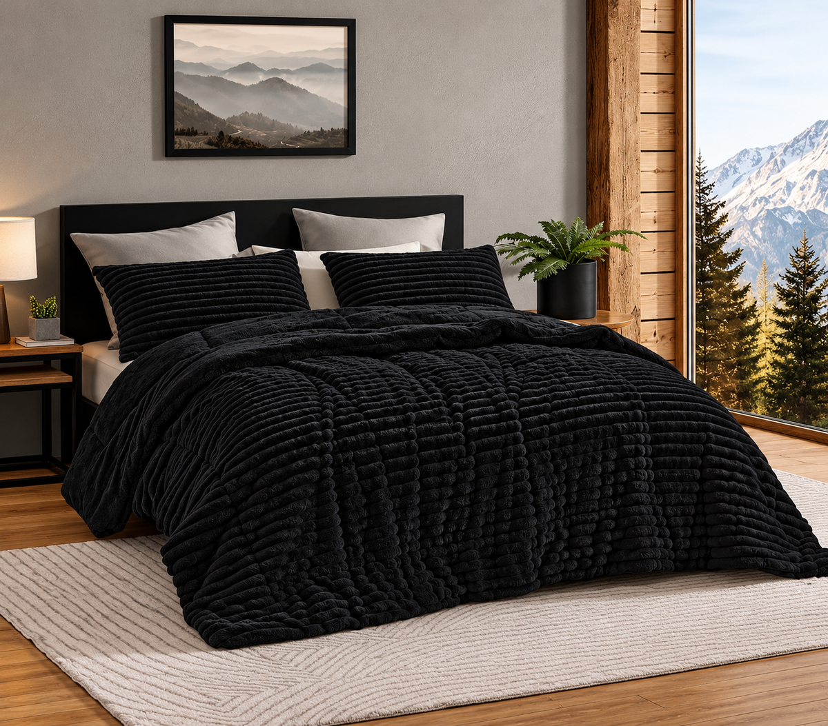 Sherpa Black Queen/ King