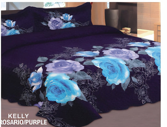 Bed set purple King/Queen