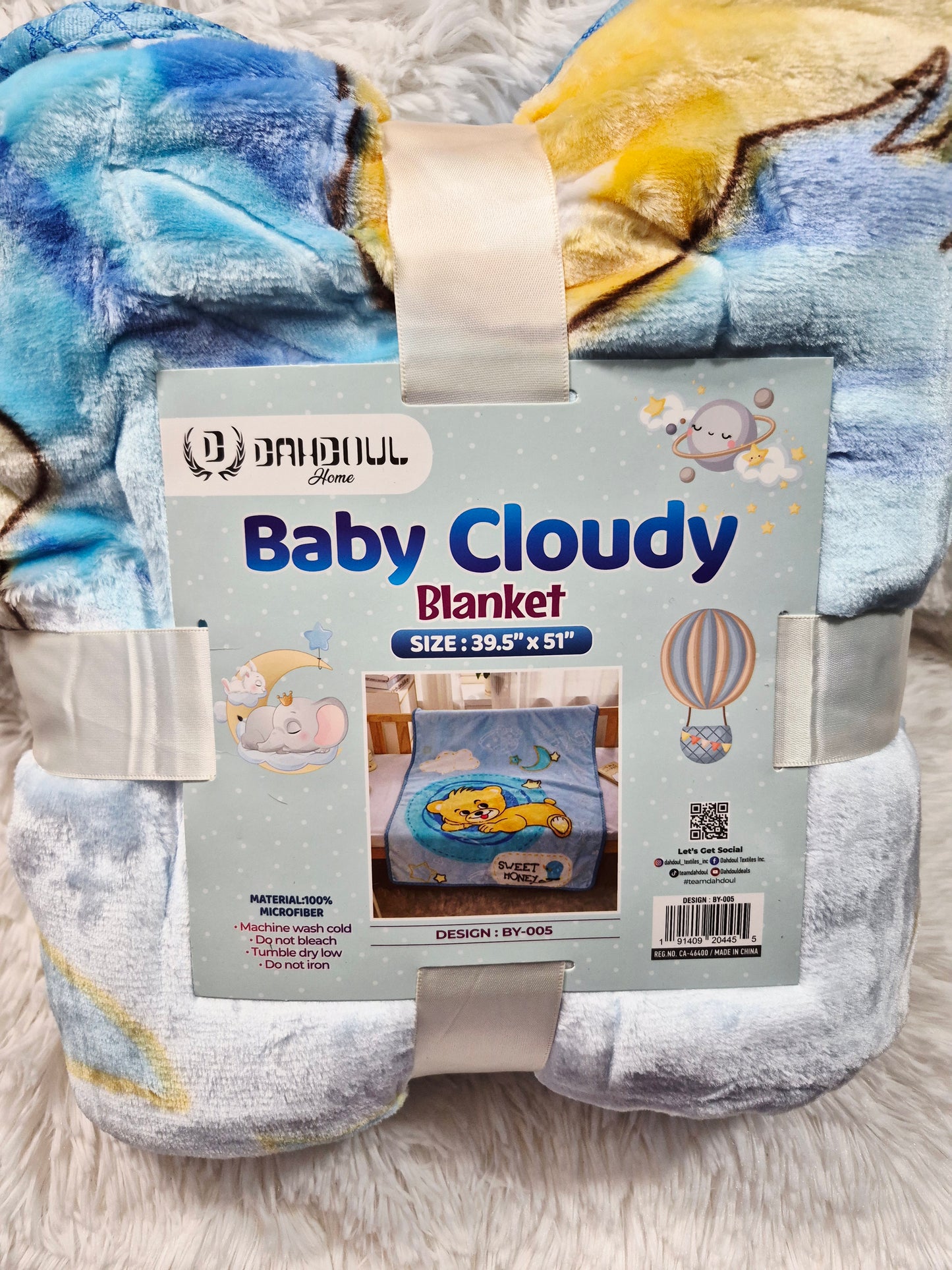 Baby Blanket Cloudy