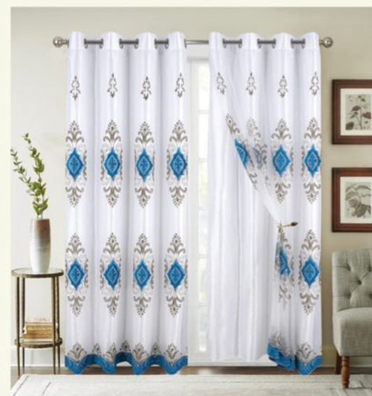 Turquoise Curtain