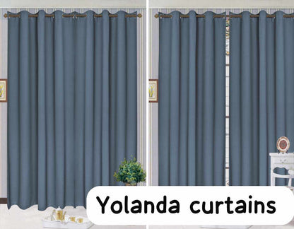 BLACK OUT CURTAINS BLUE