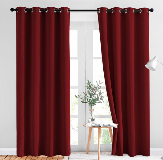 Black Out Curtain, Burgundy
