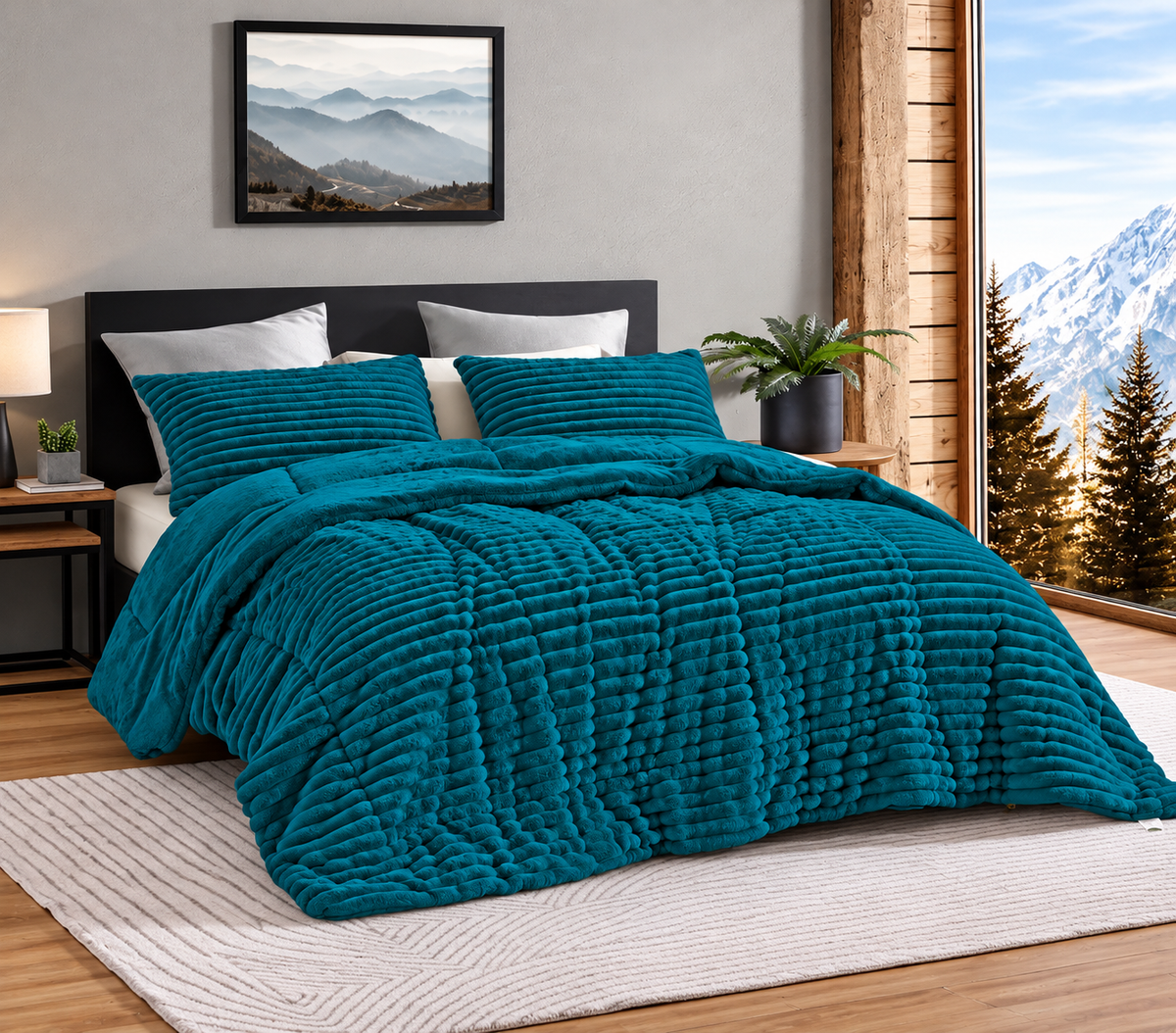 Sherpa Turquoise Queen/ King