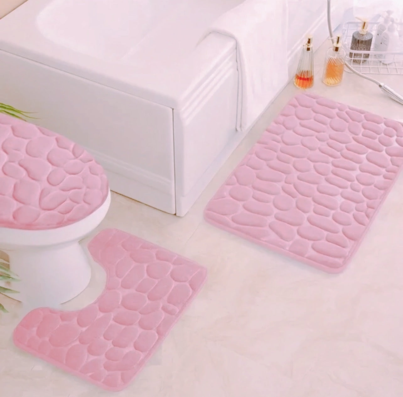 Pink Bath Set