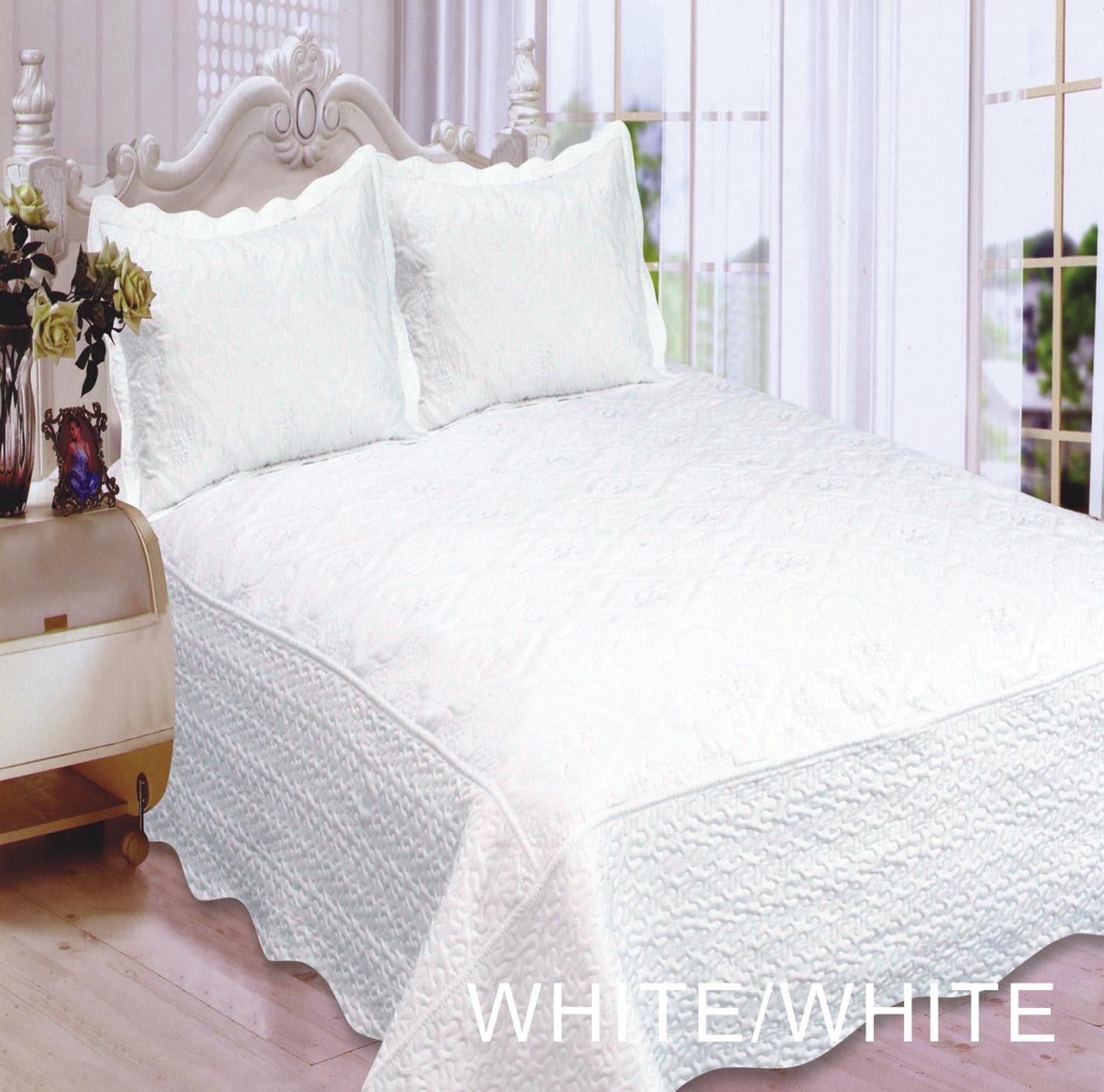 Quilt White Queen- King
