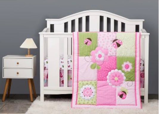 Crib set Ladybug