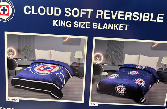 COBERTOR  DEL CRUZ AZUL KING