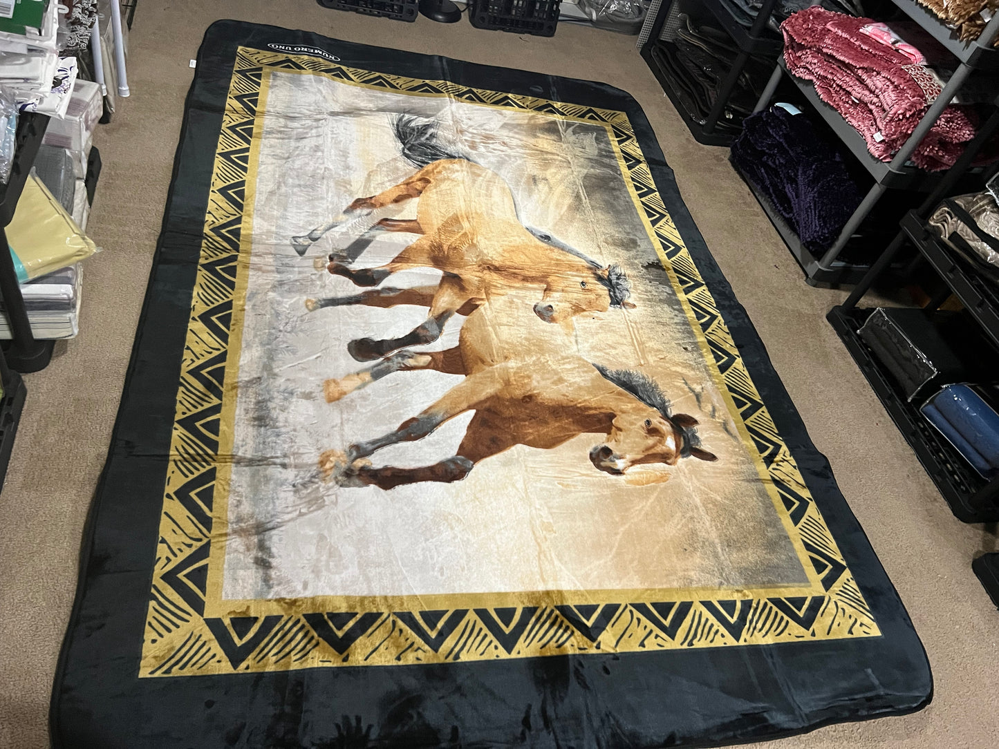 RUG HORSE