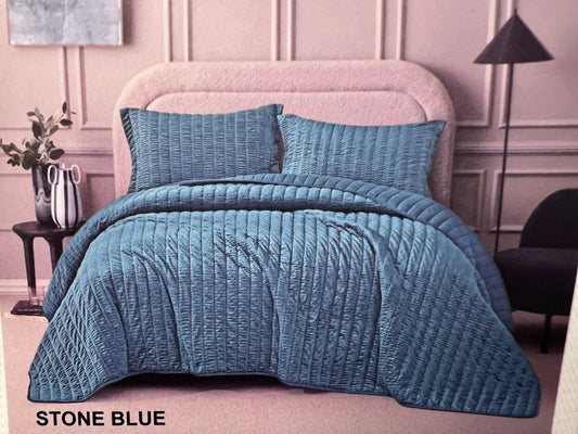 Bed Spread Blue Queen/ King