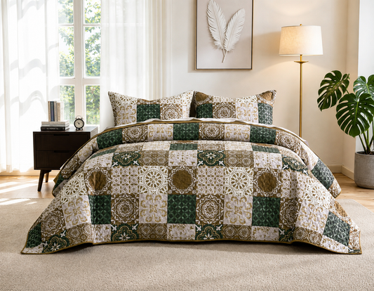Quilt Brown Queen/ King
