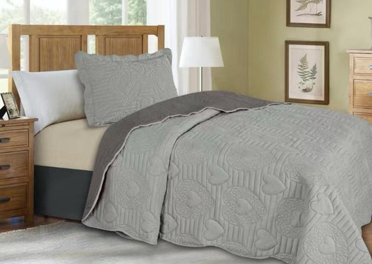 Bed spread Gray