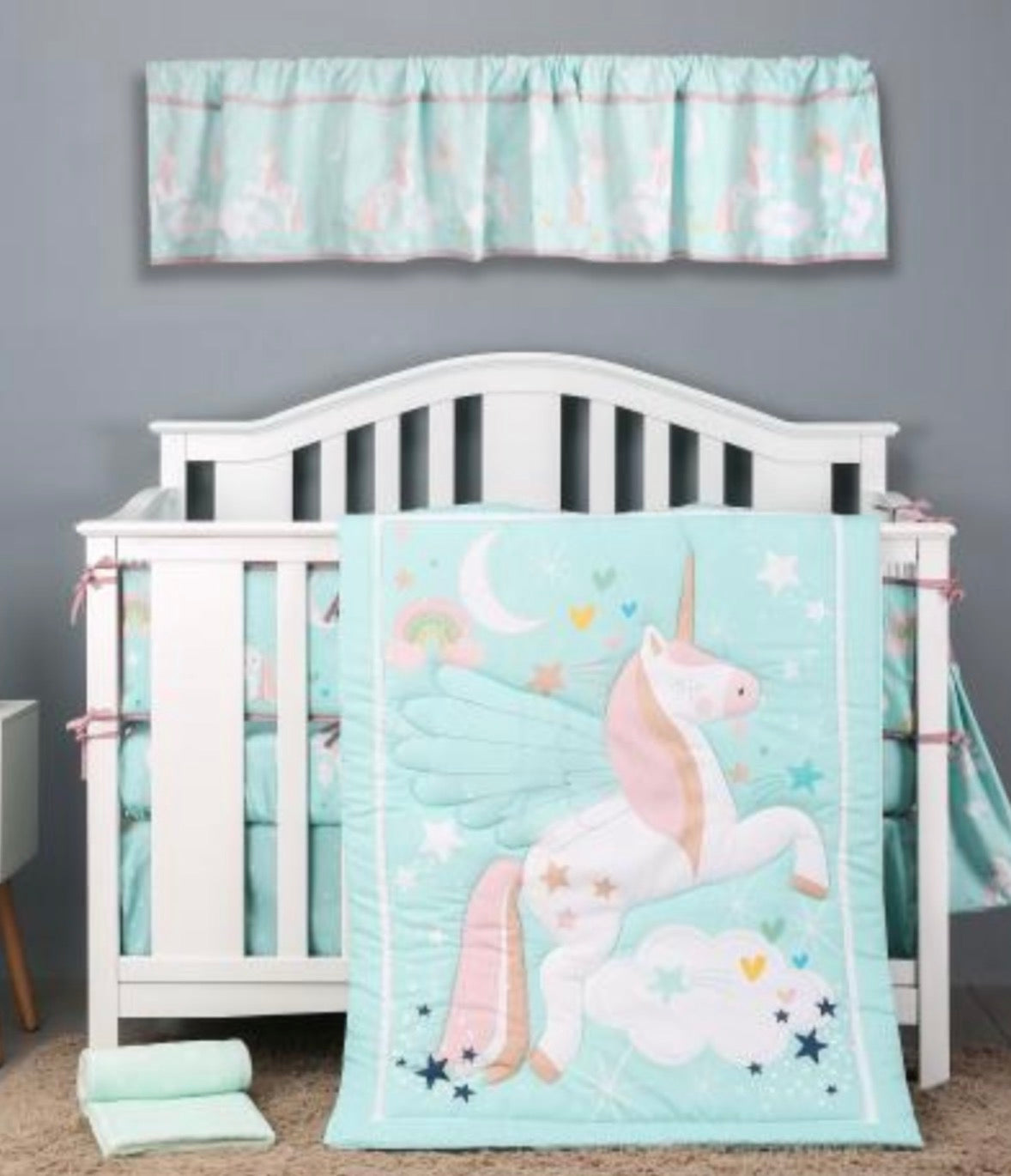 Crib Set Unícorn