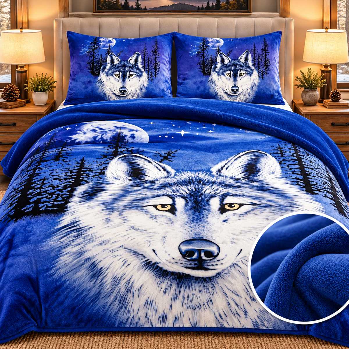 Sherpa Blanket Queen/ King