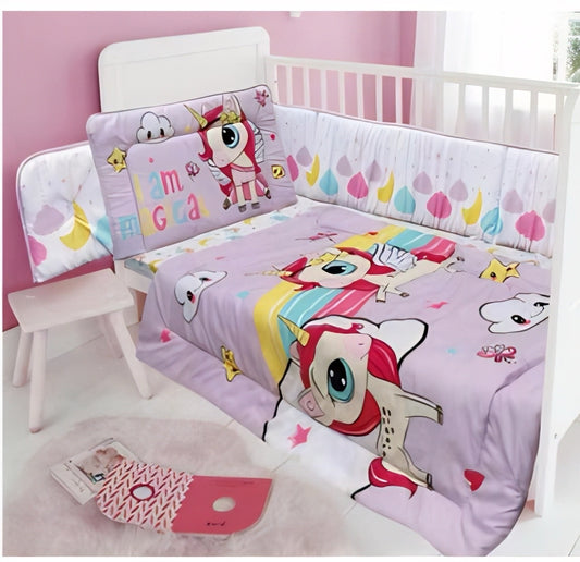 Crib Set Unicorn