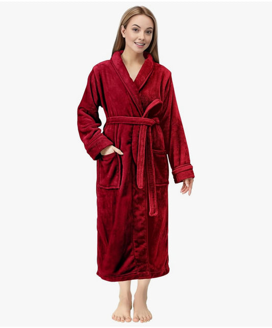 Fleece Bathrobe
