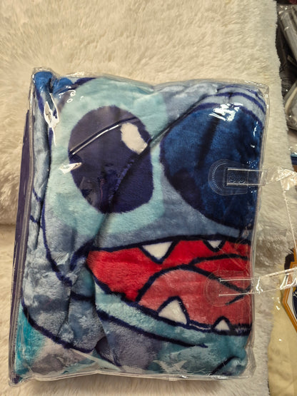 Twin Raschel Blanket Stitch