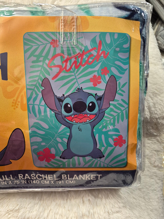 Twin Raschel Blanket Stitch