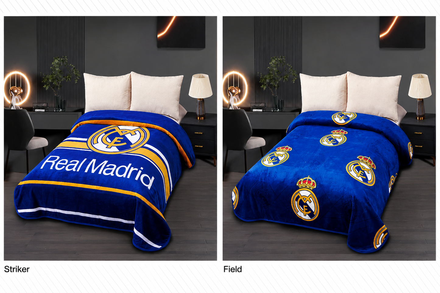 Cobertor Real Madrid  king