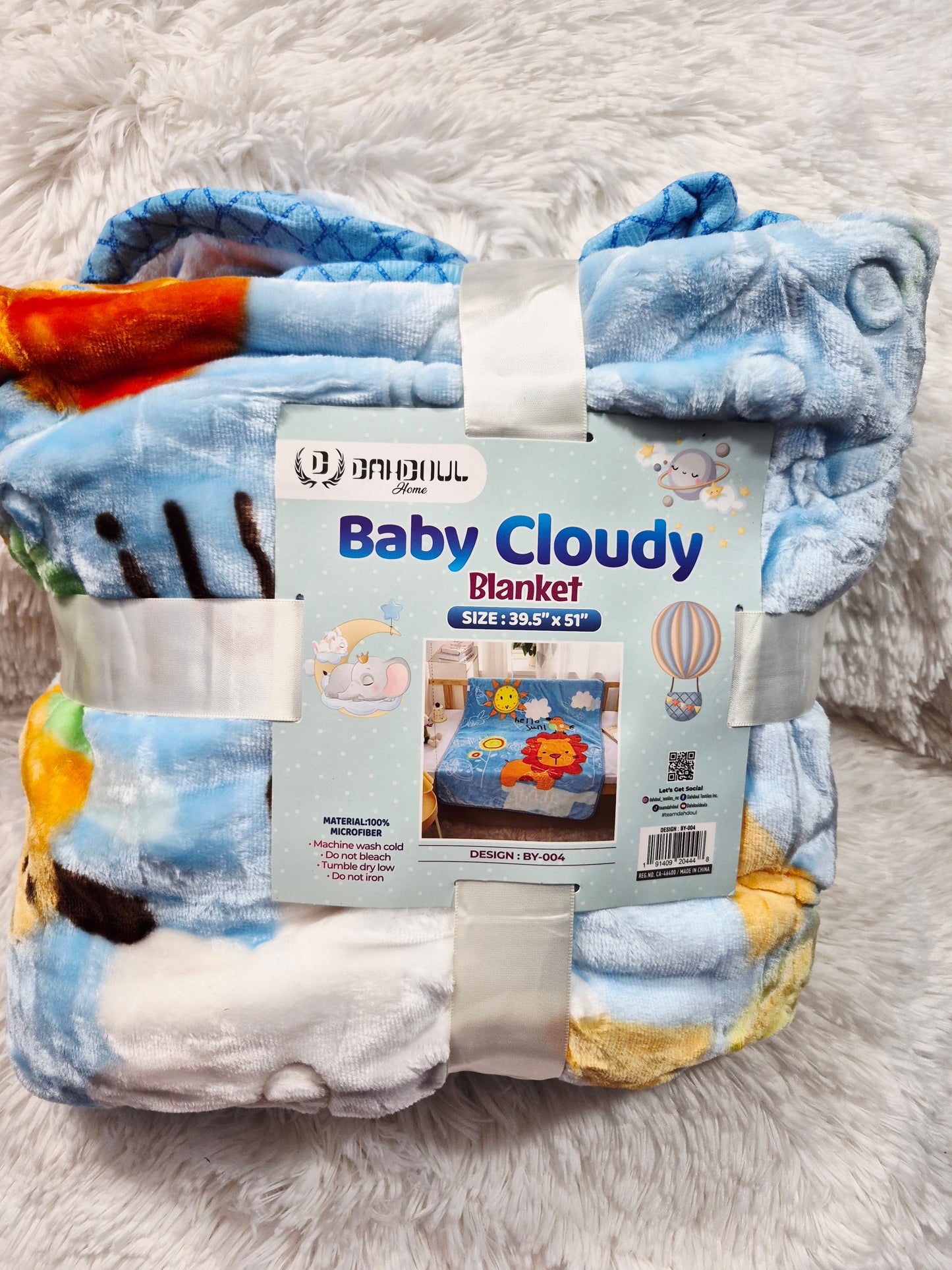 Baby Blanket Cloudy
