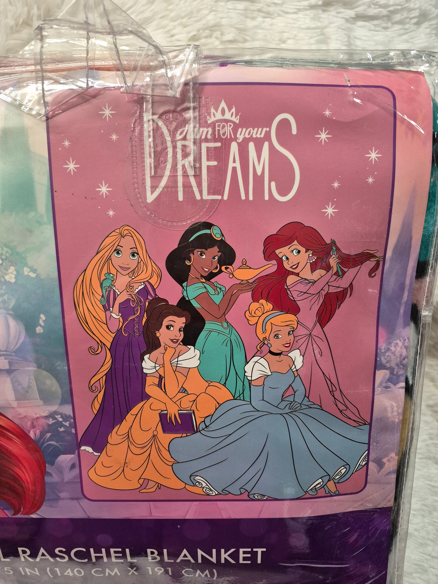 Twin Raschel Blanket Princess 2