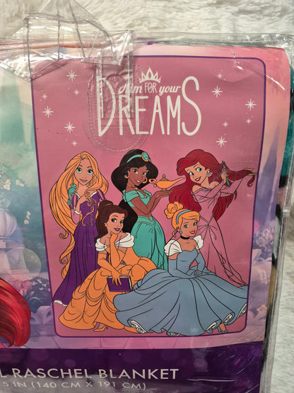Twin Raschel Blanket Princess 2