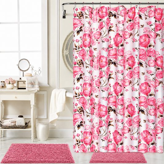 Pink Bathroom Set