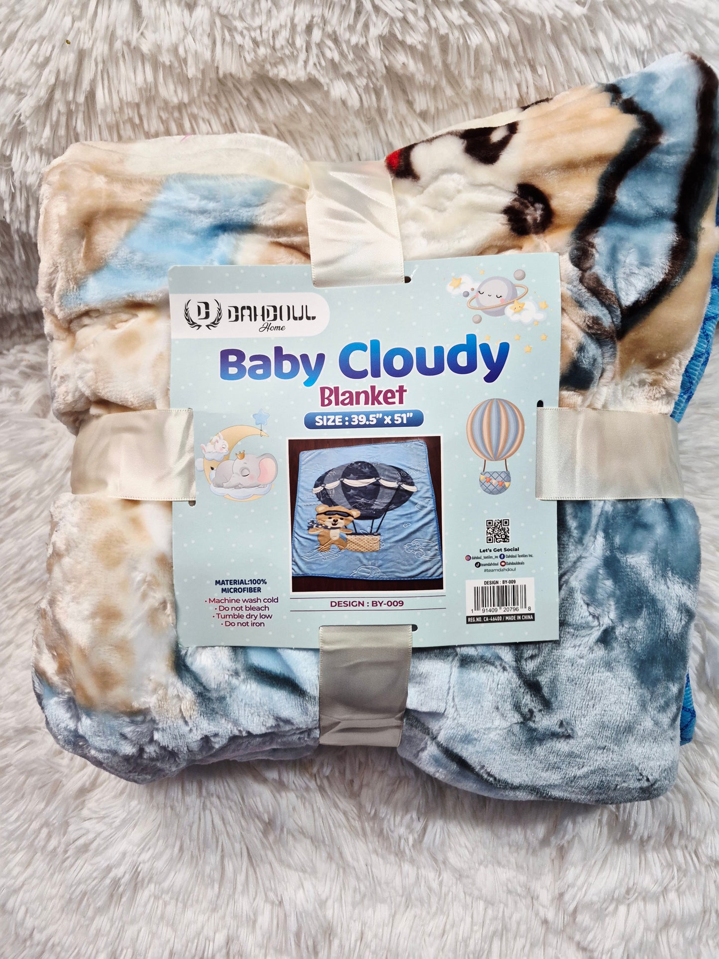 Baby Blanket Cloudy